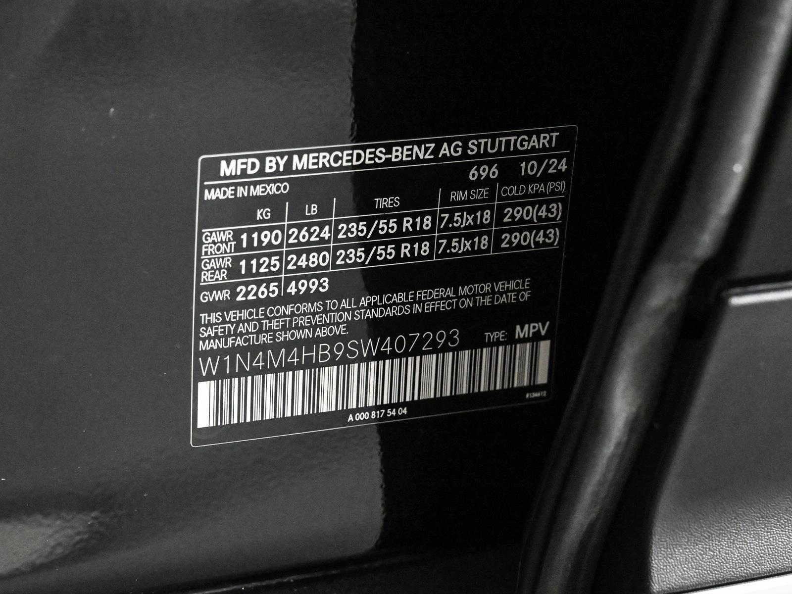 2025 MERCEDES-BENZ GLB-CLASS - Image 26