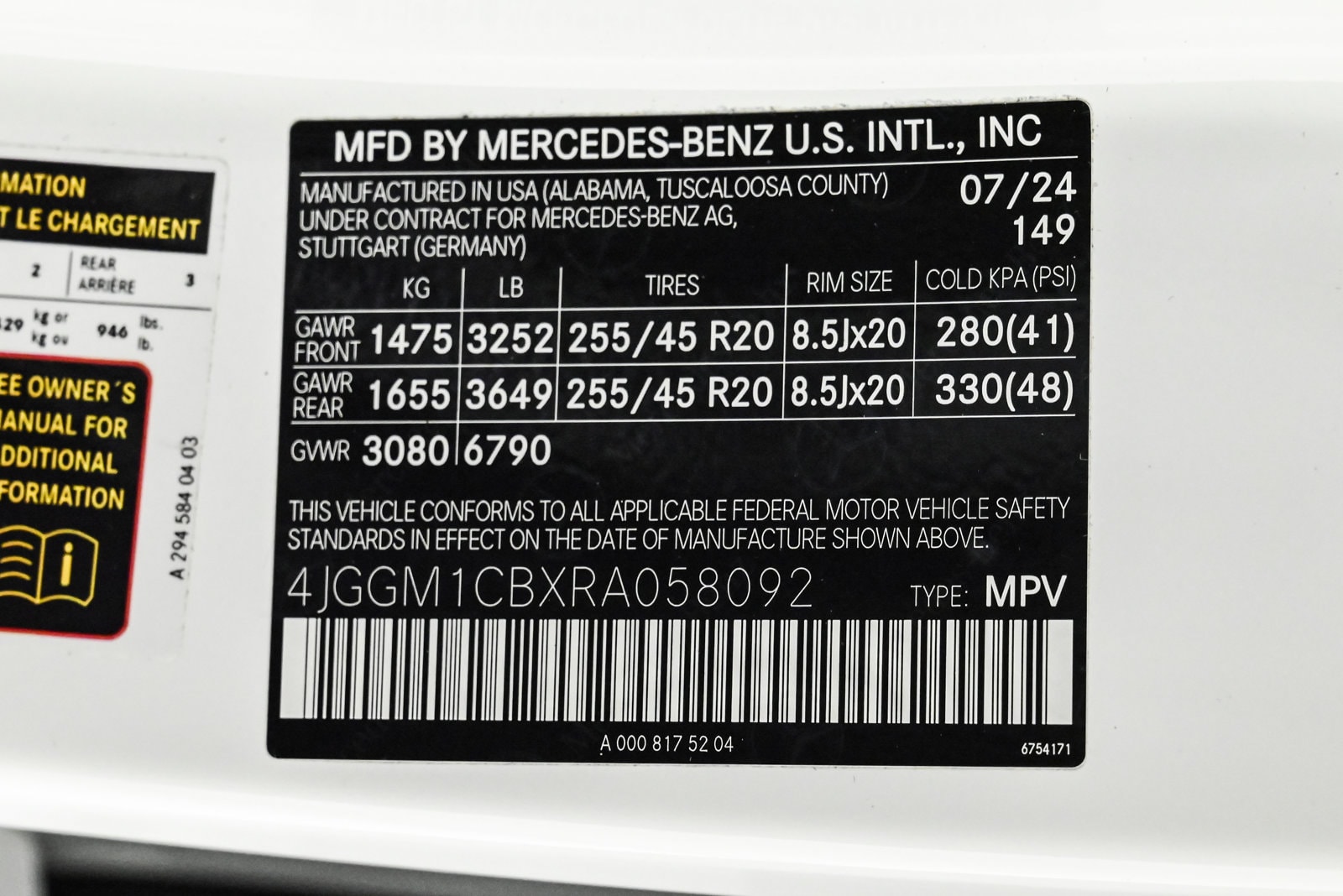 2024 MERCEDES-BENZ EQE-CLASS SUV - Image 26