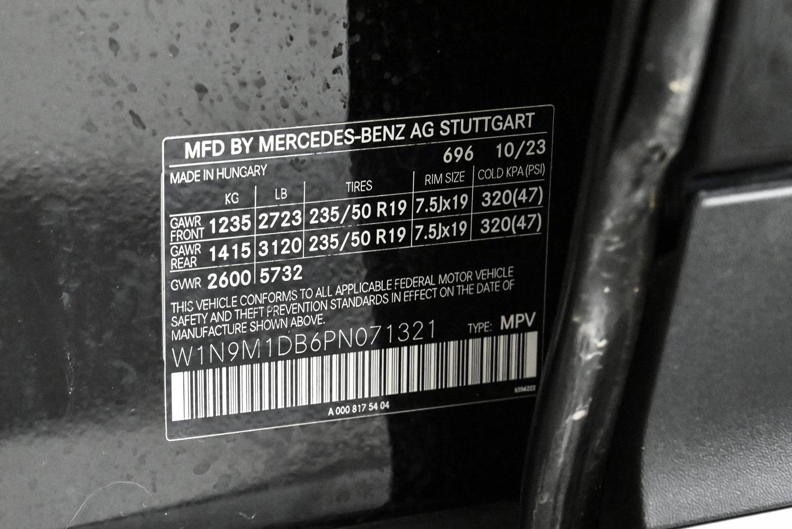 2023 MERCEDES-BENZ EQB-CLASS - Image 27