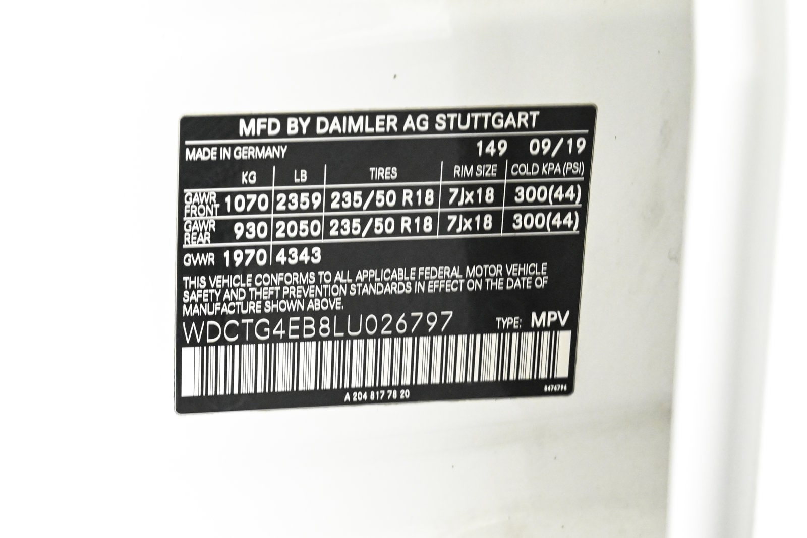 2020 MERCEDES-BENZ GLA-CLASS - Image 26