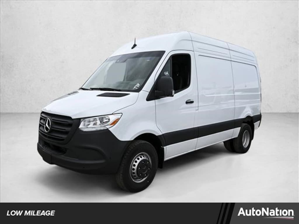 Used 2024 Mercedes-Benz Sprinter 3500 Standard Roof 4-Cyl Diesel HO Van Cargo Van