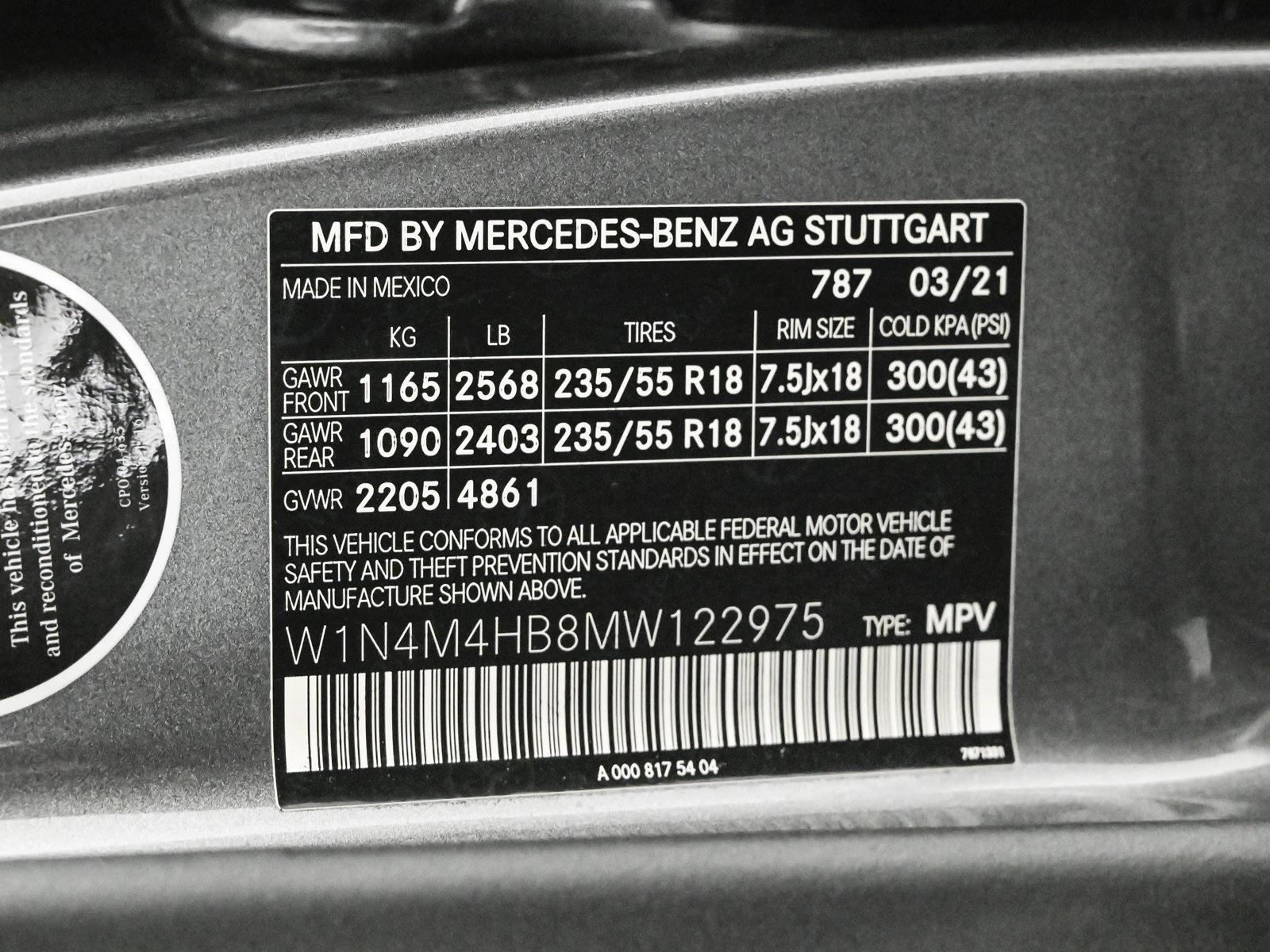 2021 MERCEDES-BENZ GLB-CLASS - Image 27