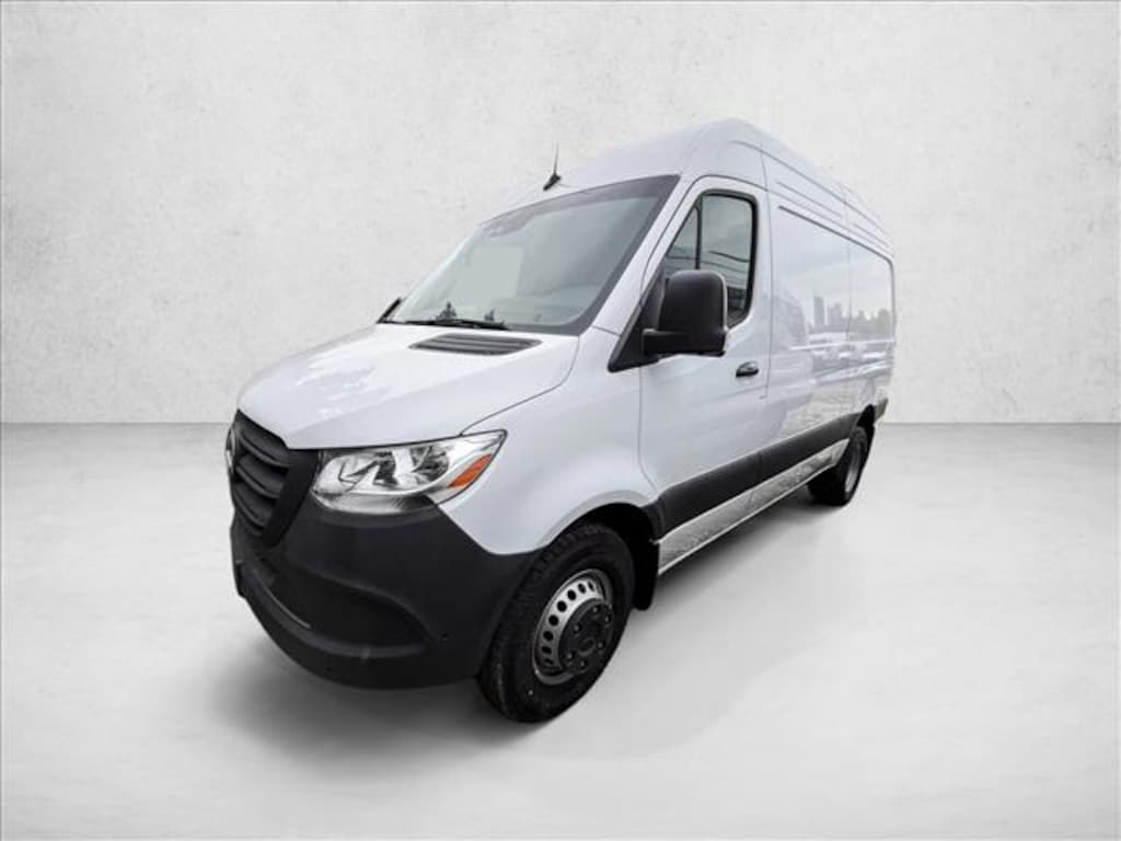 Used 2024 Mercedes-Benz Sprinter 3500 Standard Roof 4-Cyl Diesel HO Van Cargo Van