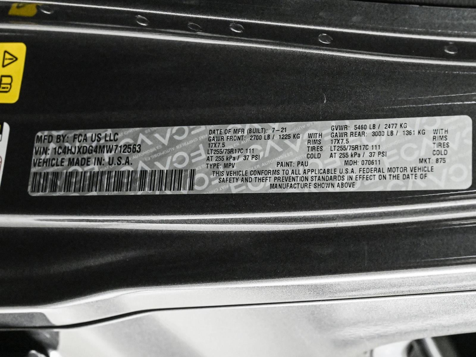 2021 JEEP WRANGLER - Image 25