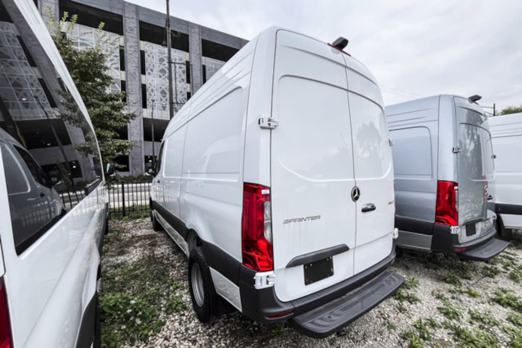 Used 2024 Mercedes-Benz Sprinter 3500 Standard Roof 4-Cyl Diesel HO Van Cargo Van