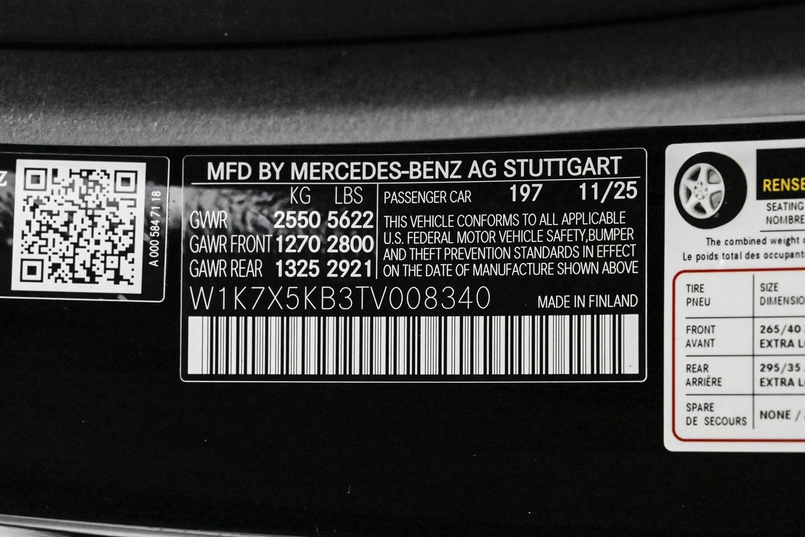 2026 MERCEDES-BENZ BENZ MERCEDES BENZ AMG GT - Image 26