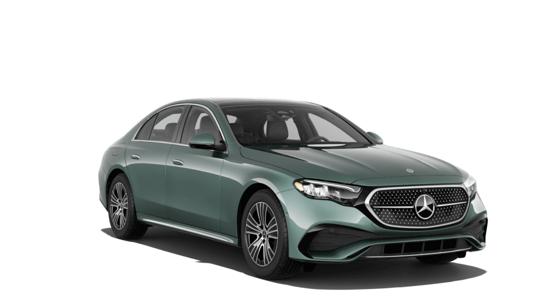 Mercedes-Benz E-Class Sedan in Verde Silver Metallic