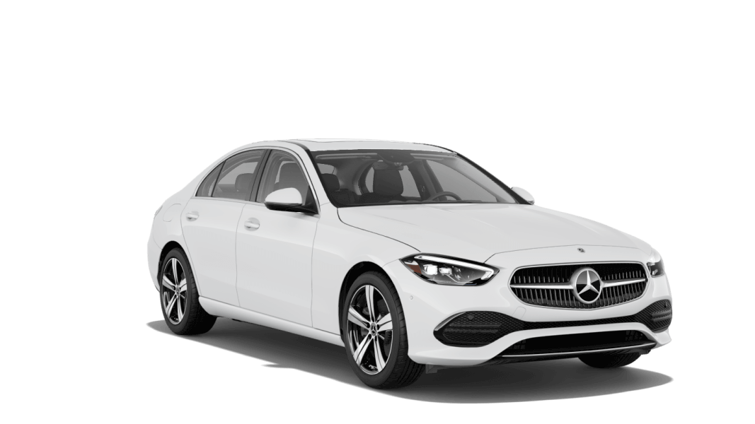 Mercedes-Benz C-Class Sedan in Polar White