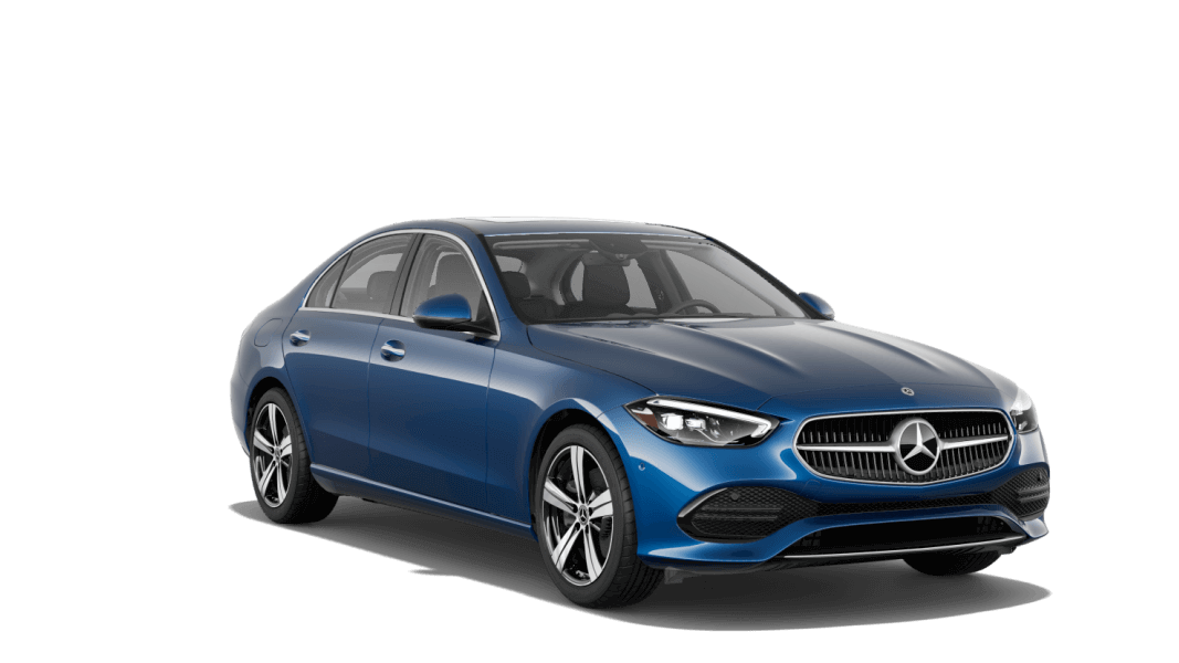Mercedes-Benz C-Class Sedan in Starling Blue Metallic