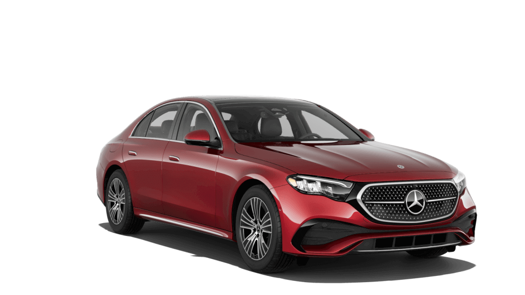 Mercedes-Benz E-Class Sedan in MANUFAKTUR Patagonia Red Metallic