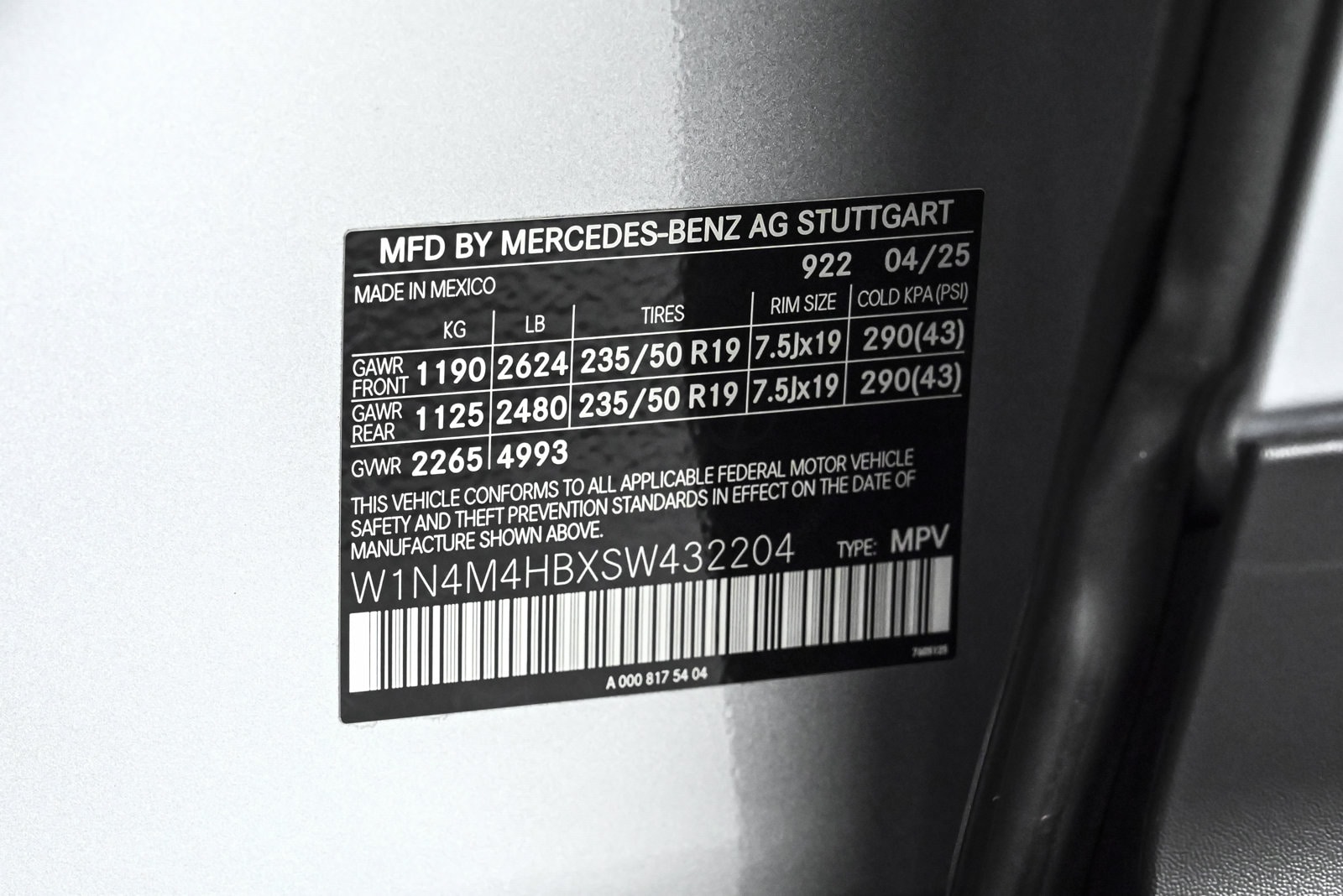 2025 MERCEDES-BENZ GLB-CLASS - Image 27