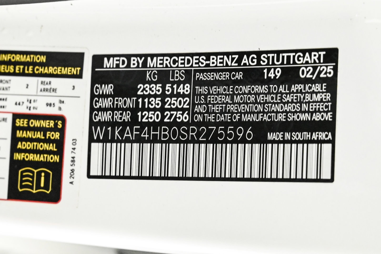 2025 MERCEDES-BENZ C-CLASS - Image 27