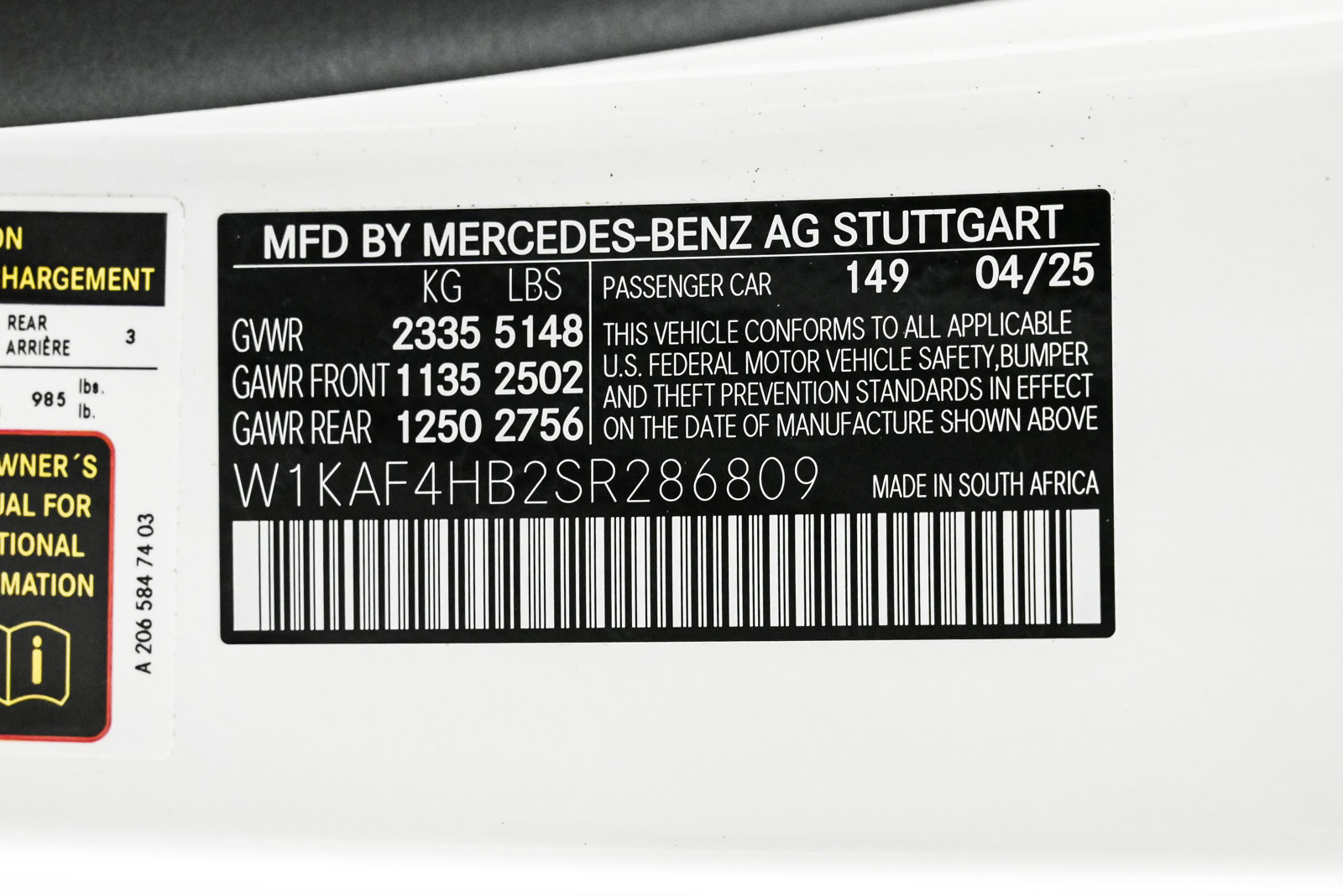 2025 MERCEDES-BENZ C-CLASS - Image 27