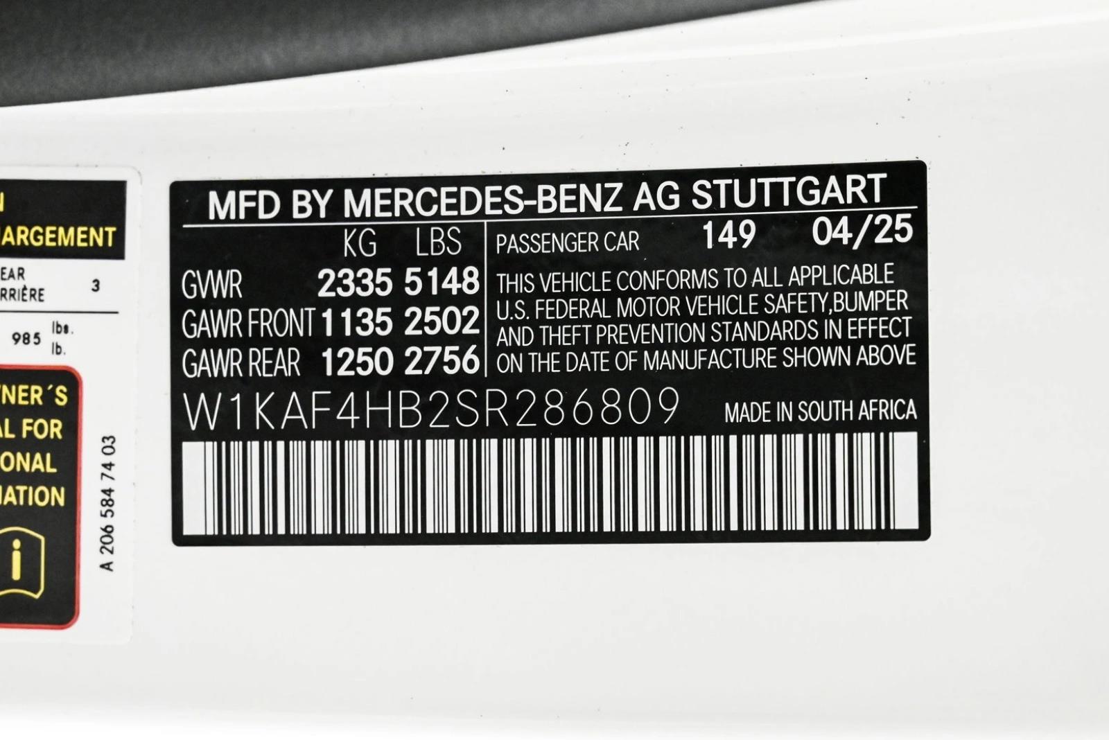 2025 MERCEDES-BENZ C-CLASS - Image 27