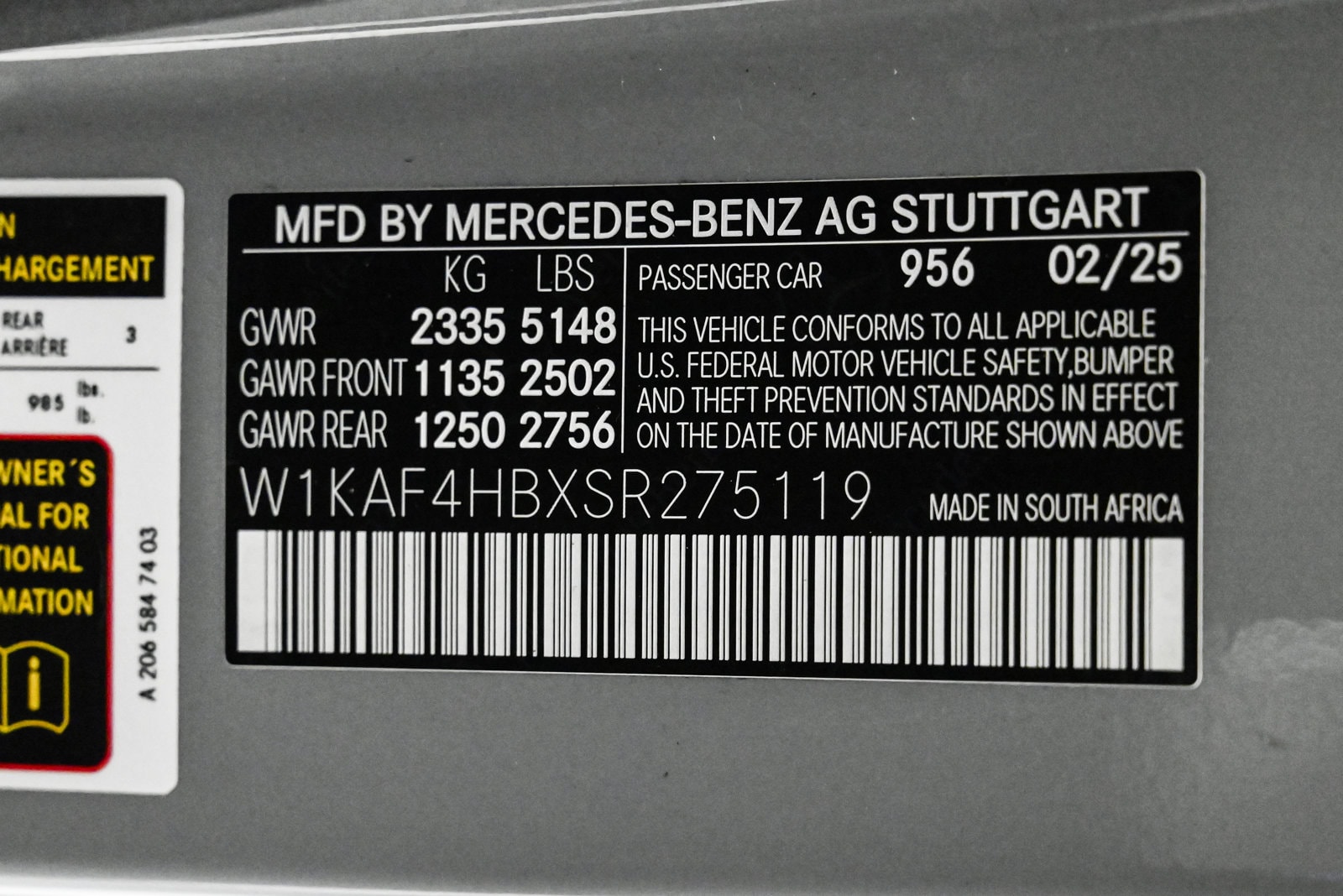 2025 MERCEDES-BENZ C-CLASS - Image 27