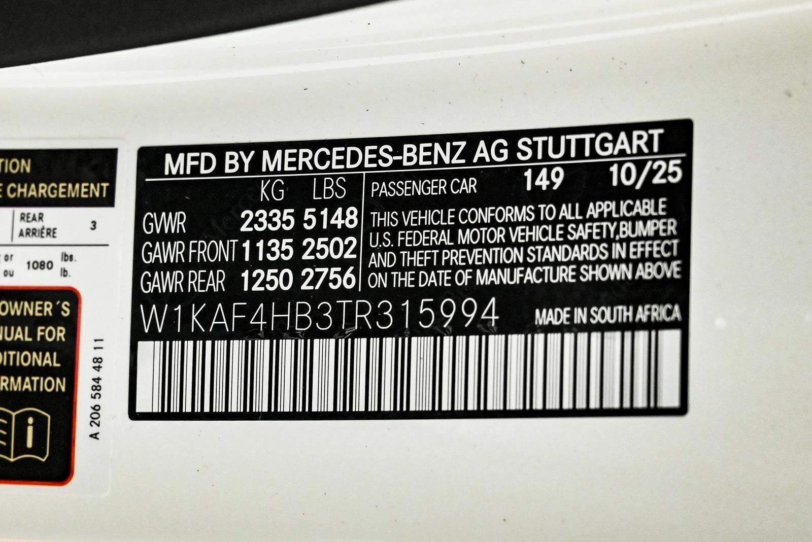 2026 MERCEDES-BENZ C-CLASS - Image 27