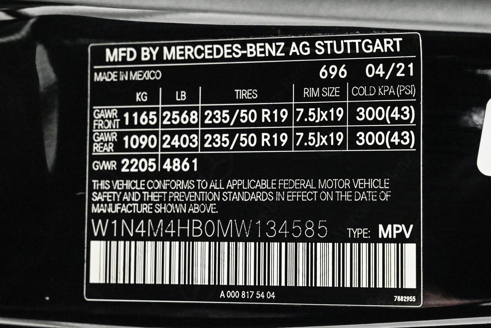 2021 MERCEDES-BENZ GLB-CLASS - Image 27