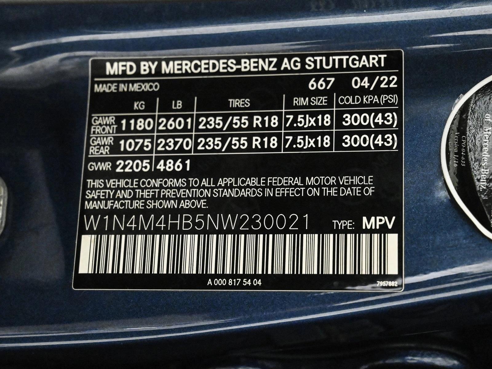 2022 MERCEDES-BENZ GLB-CLASS - Image 27