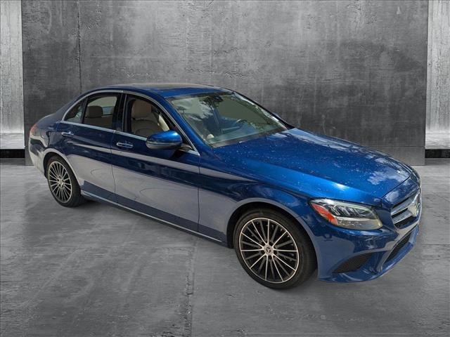 Certified 2021 Mercedes-Benz C-Class Sedan C300 with VIN W1KWF8DB8MR651693 for sale in Coconut Creek, FL
