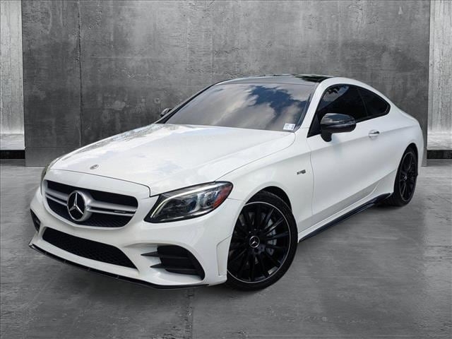 Certified 2022 Mercedes-Benz C-Class Coupe AMG C43 with VIN W1KWJ6EB5NG115864 for sale in Coconut Creek, FL