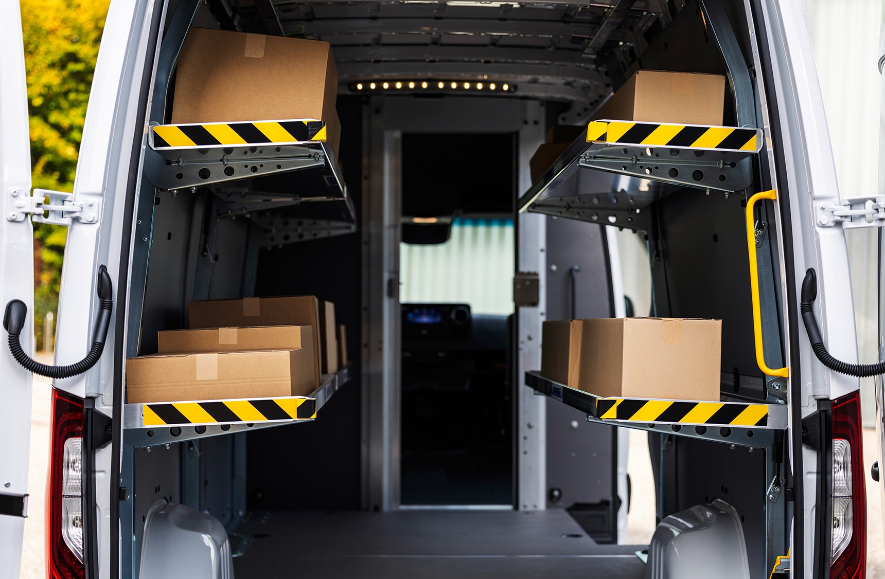 Learn about the performance features of the 2025 Mercedes-Benz Sprinter Passenger Van Performance Features