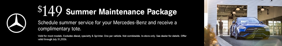 Summer Maintenance Package Offer