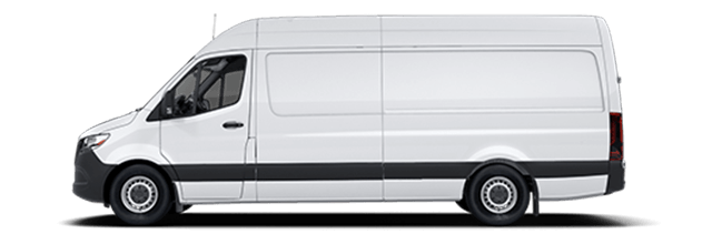 Learn about the specs, configurations, and color options of the Mercedes-Benz Sprinter Cargo Van Mercedes-Benz Sprinter Cargo Van 4500 Extended w/ High Roof