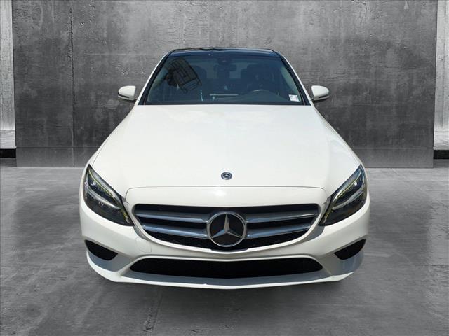 Certified 2021 Mercedes-Benz C-Class Sedan C300 with VIN W1KWF8DBXMR605797 for sale in Coconut Creek, FL