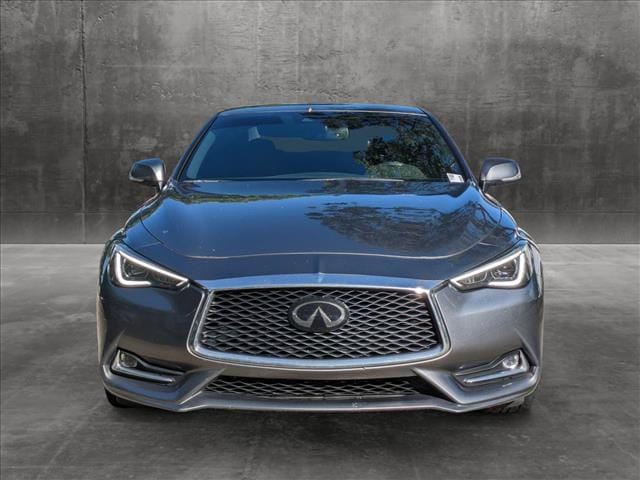 Used 2020 INFINITI Q60 Coupe LUXE with VIN JN1EV7EK0LM340288 for sale in Coconut Creek, FL