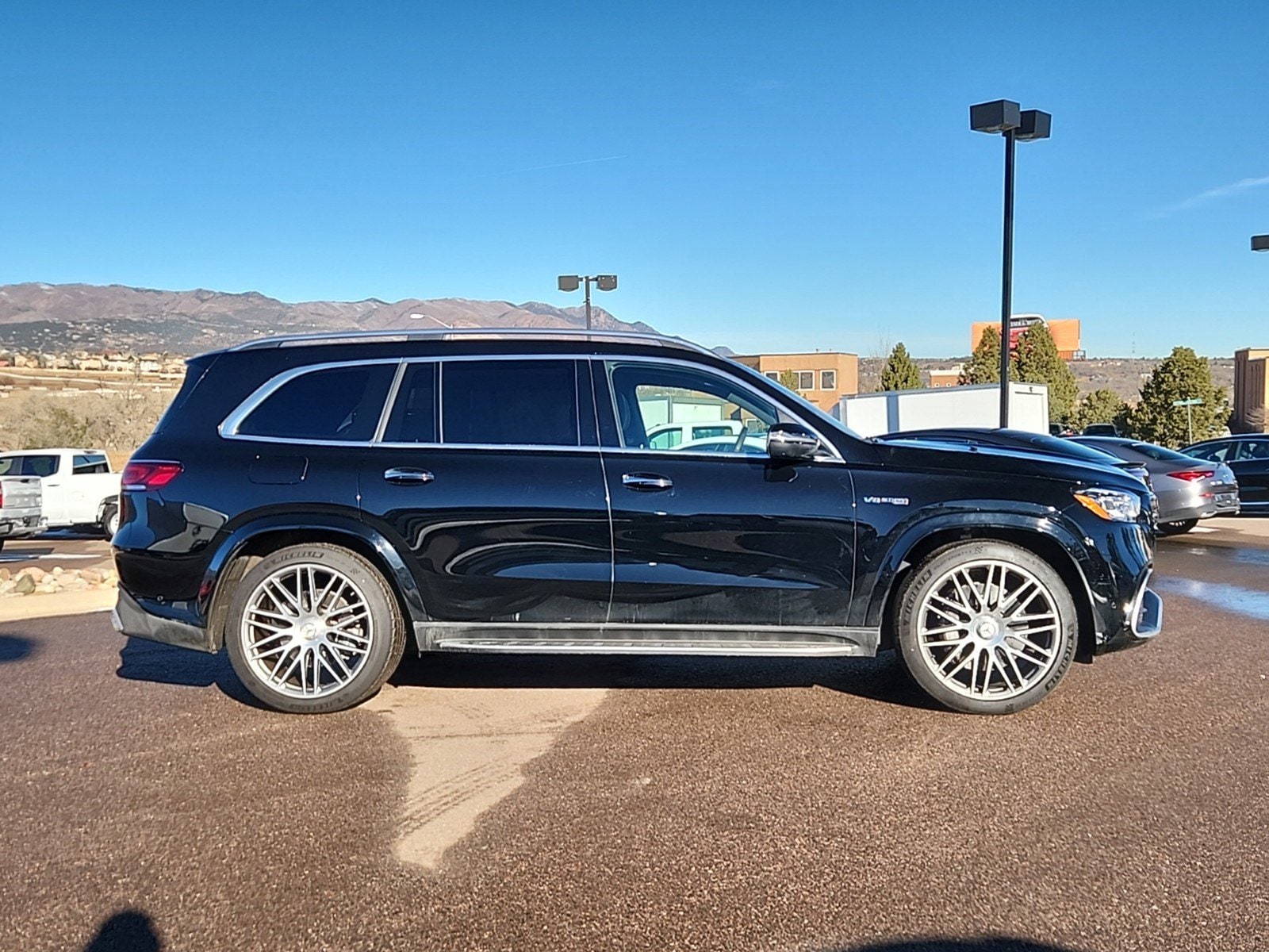 Certified 2022 Mercedes-Benz GLS AMG GLS63 with VIN 4JGFF8KEXNA775659 for sale in Colorado Springs, CO