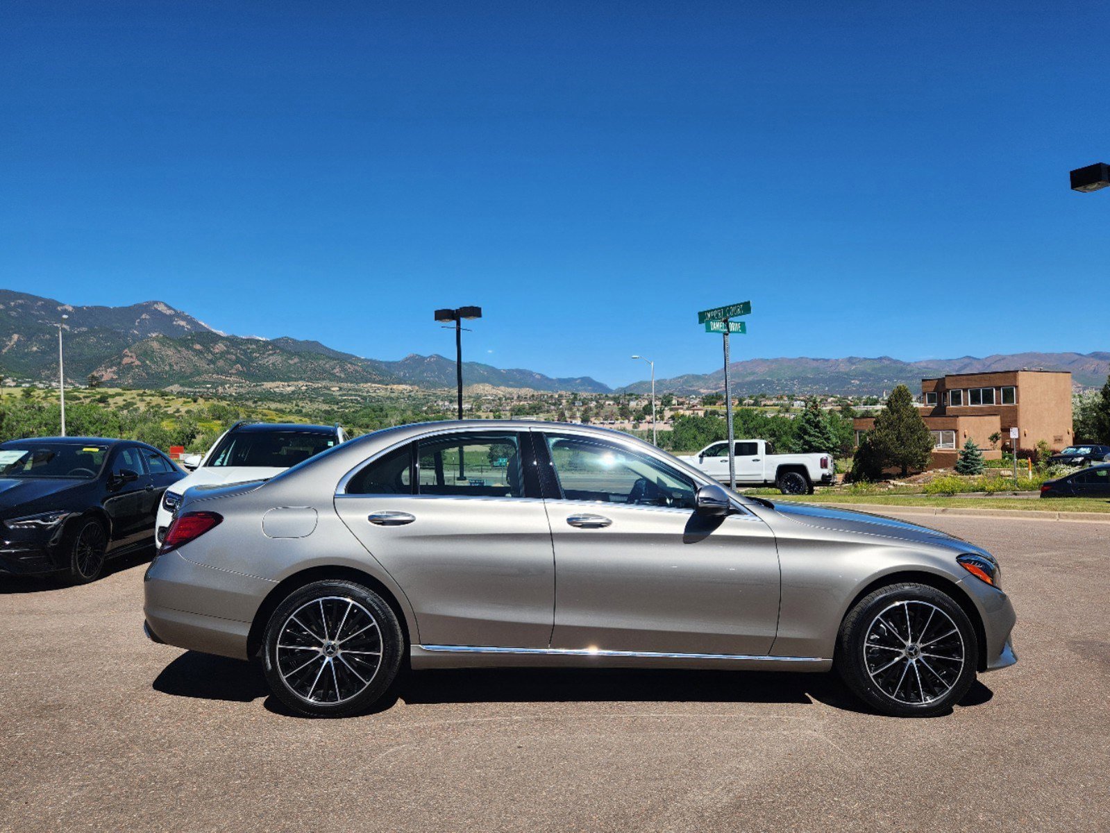 Certified 2021 Mercedes-Benz C-Class Sedan C300 with VIN W1KWF8EB1MR609154 for sale in Colorado Springs, CO