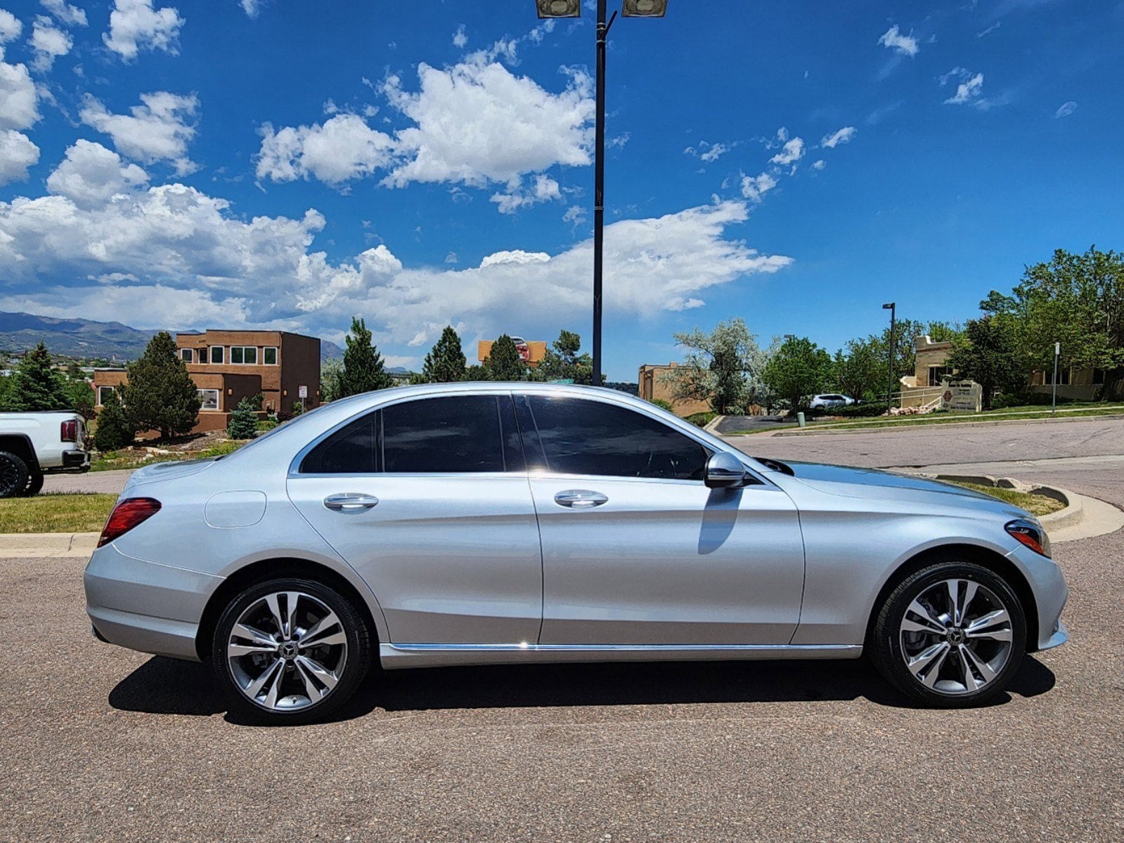 Certified 2021 Mercedes-Benz C-Class Sedan C300 with VIN W1KWF8EBXMR629189 for sale in Colorado Springs, CO