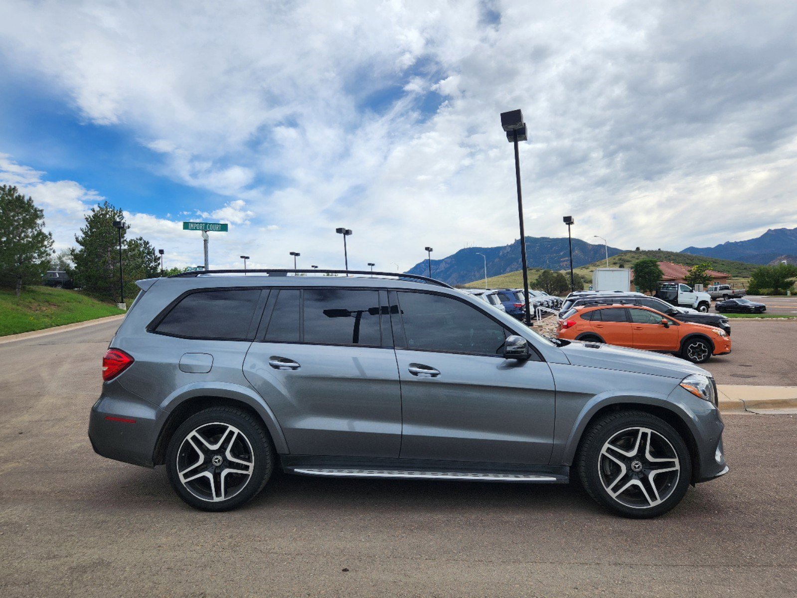 Used 2017 Mercedes-Benz GLS-Class GLS550 with VIN 4JGDF7DE0HA908593 for sale in Colorado Springs, CO