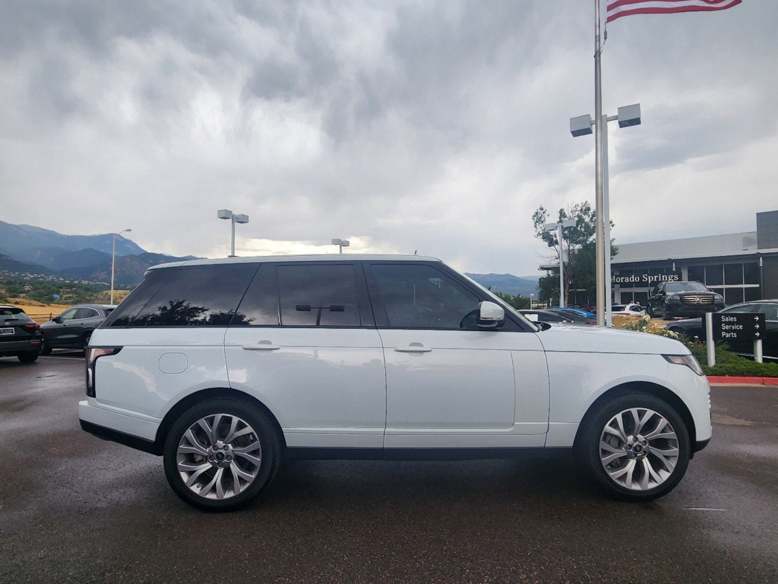 Used 2019 Land Rover Range Rover Base with VIN SALGR2RVXKA550200 for sale in Colorado Springs, CO