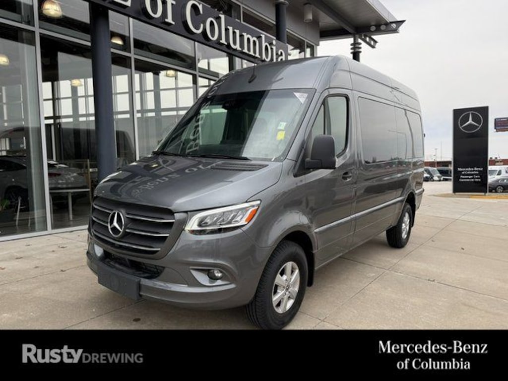 Used 2023 Mercedes-Benz Sprinter 2500 Cargo 144 WB Van Crew Van