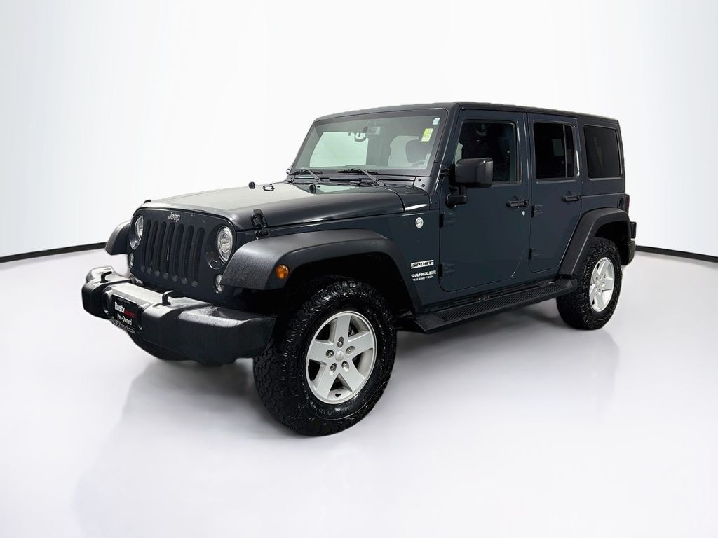 Used 2017 Jeep Wrangler JK Unlimited Unlimited Sport SUV