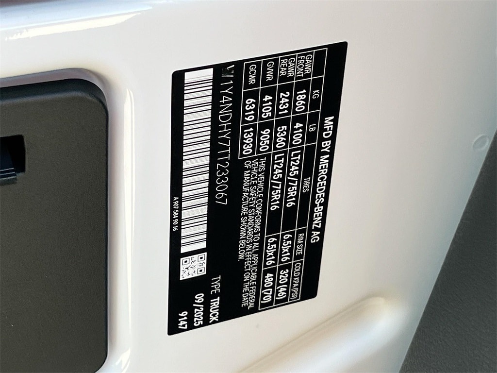 2026 Mercedes-Benz Sprinter Cargo Van Base - Photo 30