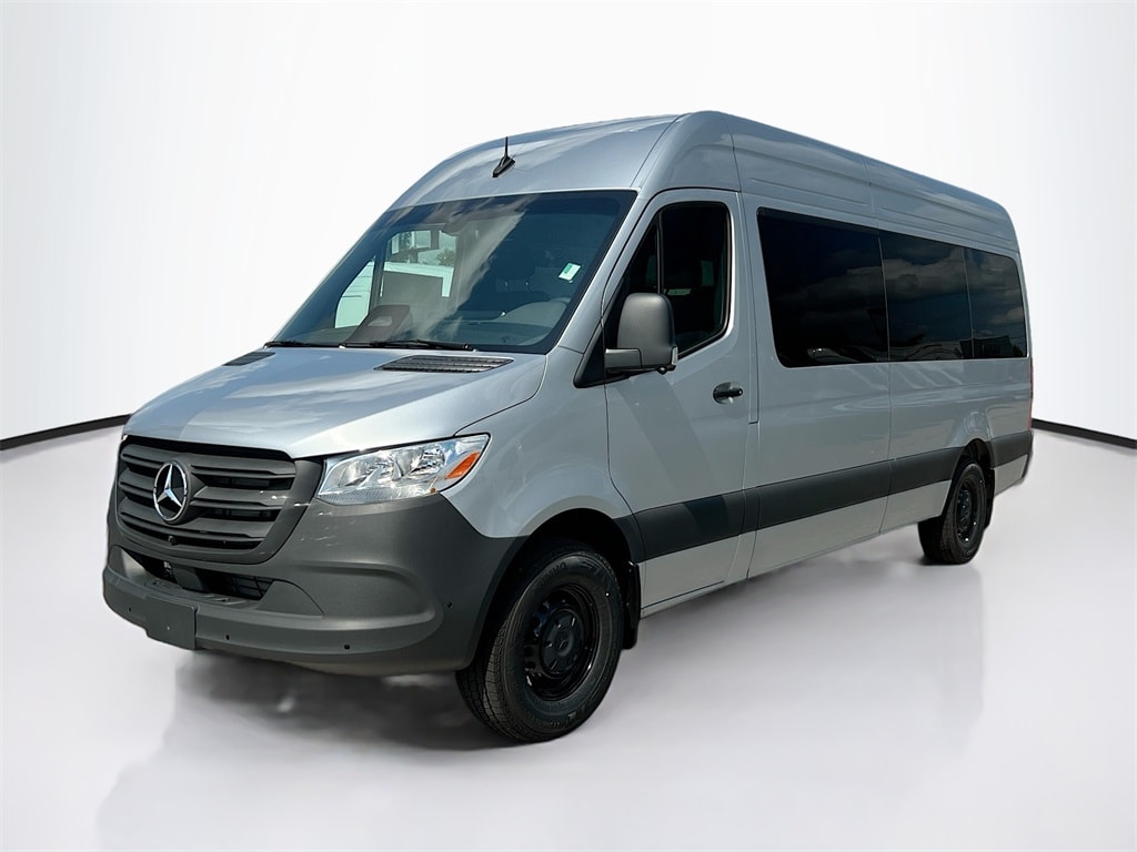 New 2025 Mercedes-Benz Sprinter 2500 High Roof 4-Cyl Diesel Van Passenger Van