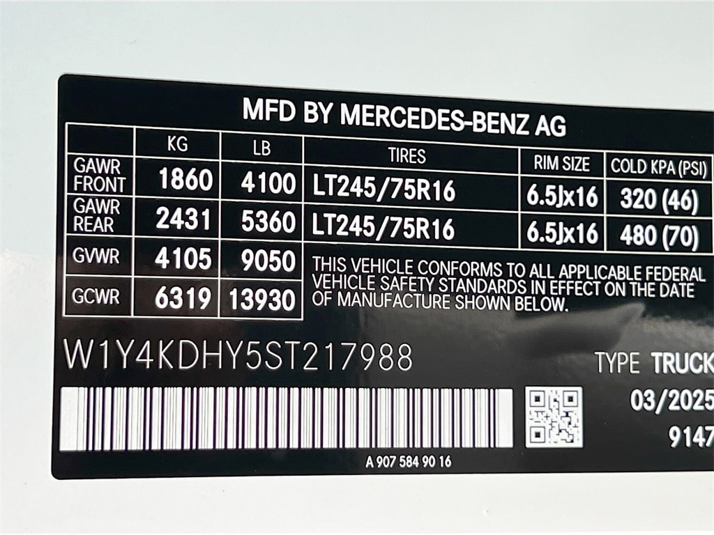 2025 Mercedes-Benz Sprinter Cargo Van Base - Photo 23