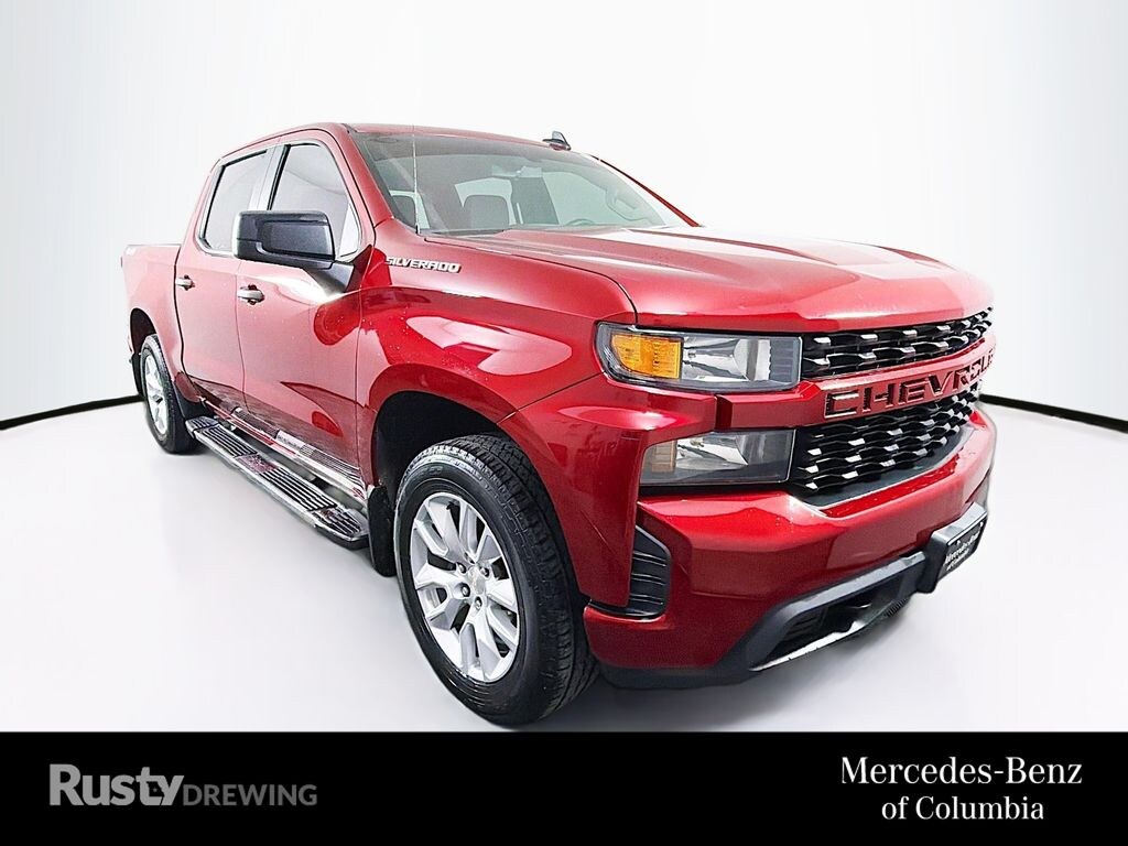 Used 2021 Chevrolet Silverado 1500 Custom Truck Crew Cab