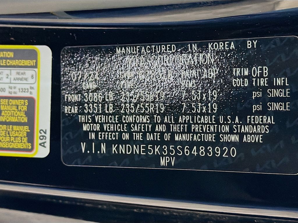 2025 Kia Carnival 38