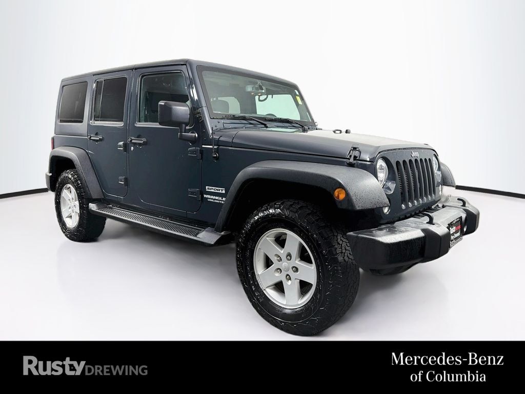 Used 2017 Jeep Wrangler JK Unlimited Unlimited Sport SUV
