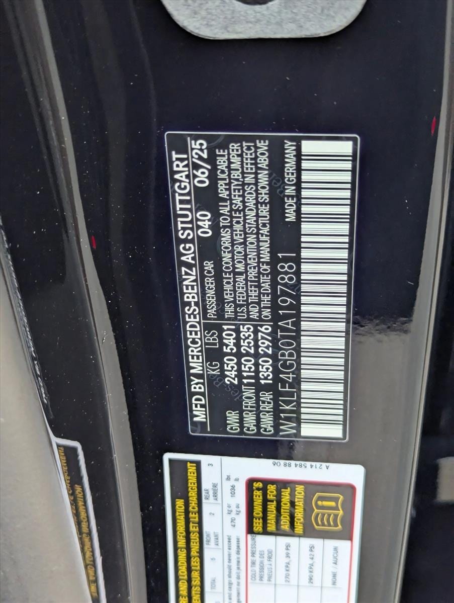 2026 Mercedes Benz E 350 Sedan photo 4