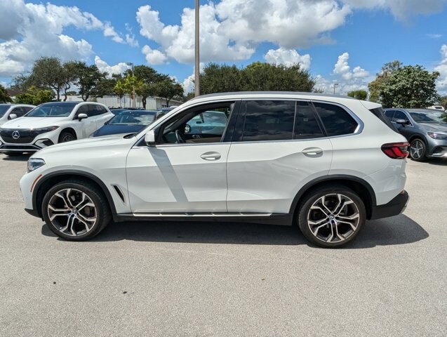 Used 2022 BMW X5 40i with VIN 5UXCR4C02N9K00353 for sale in Delray Beach, FL