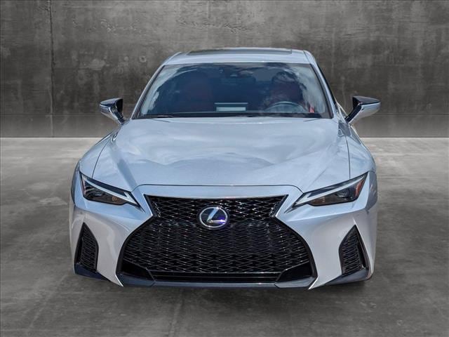 Used 2022 Lexus IS 350 F SPORT with VIN JTHGZ1B25N5052712 for sale in Delray Beach, FL