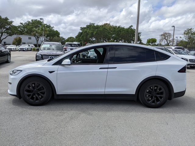 Used 2023 Tesla Model X Long Range with VIN 7SAXCAE52PF385494 for sale in Delray Beach, FL