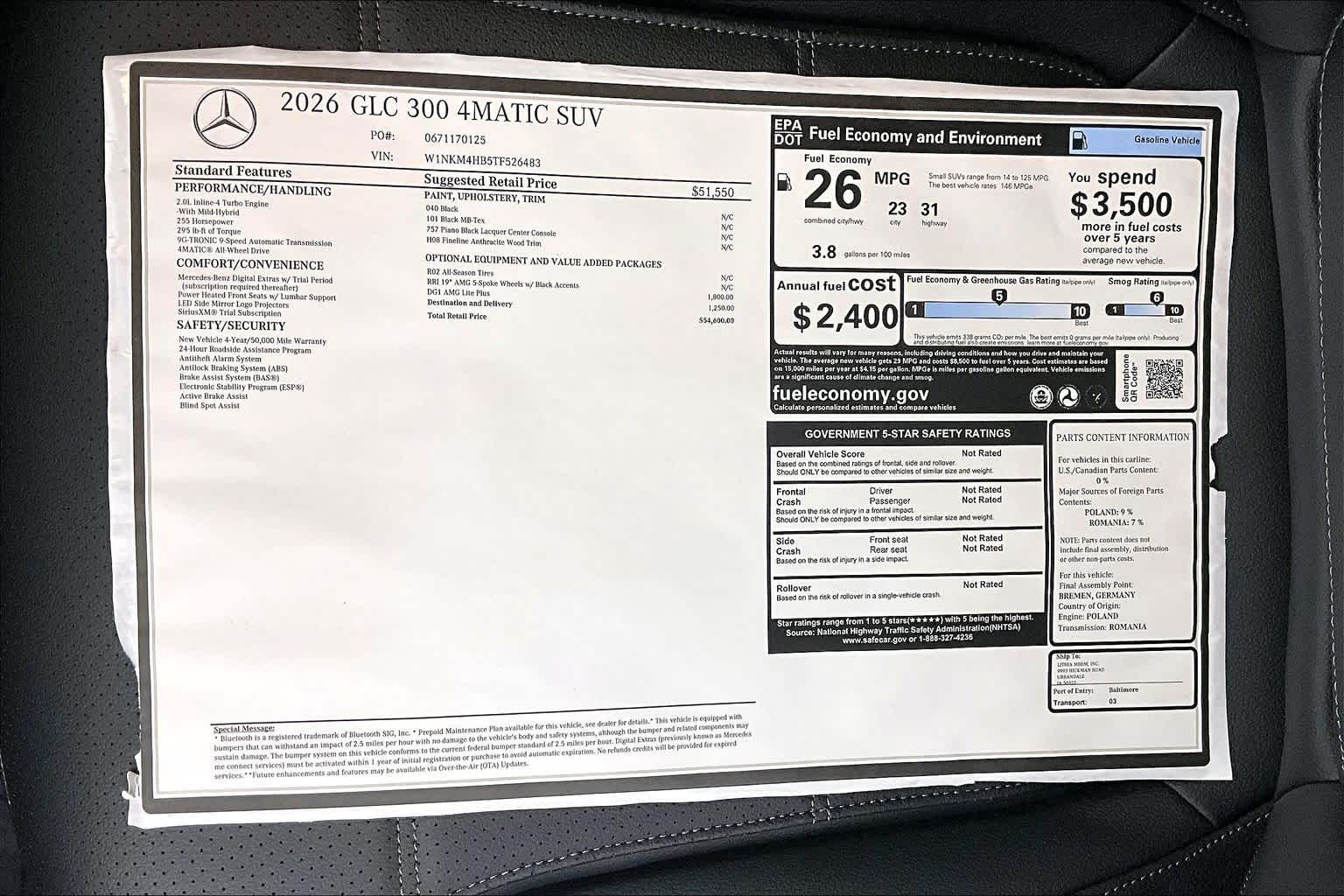 Thumbnail: 2026 Mercedes-Benz GLC - 26