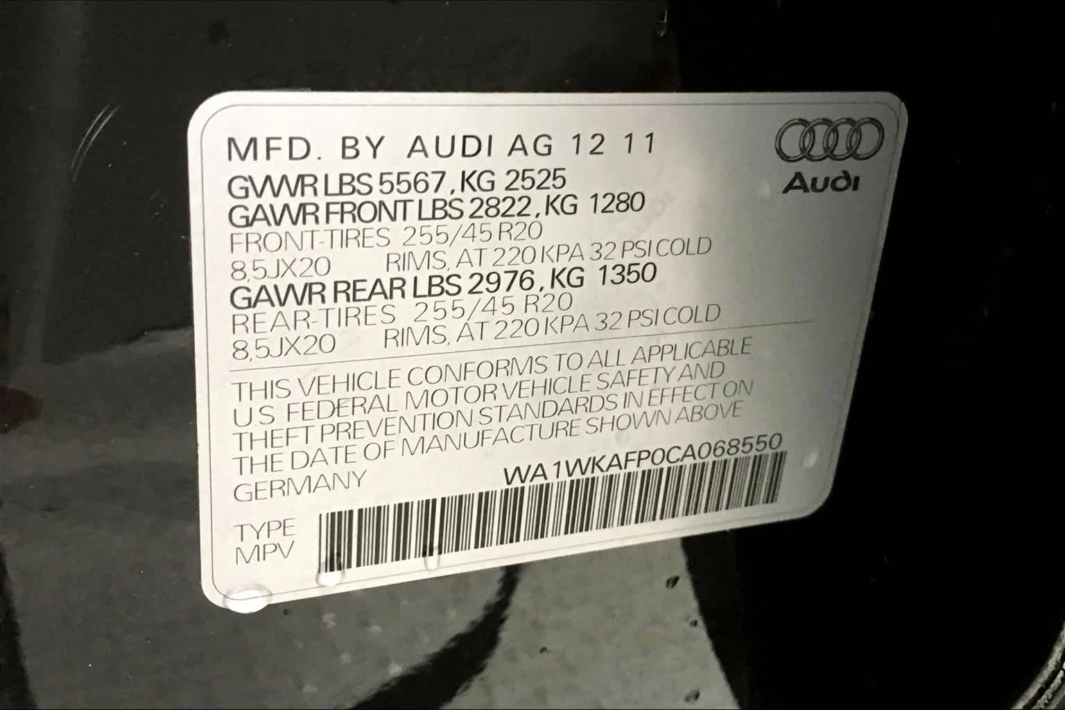 Thumbnail: 2012 Audi Q5 - 21