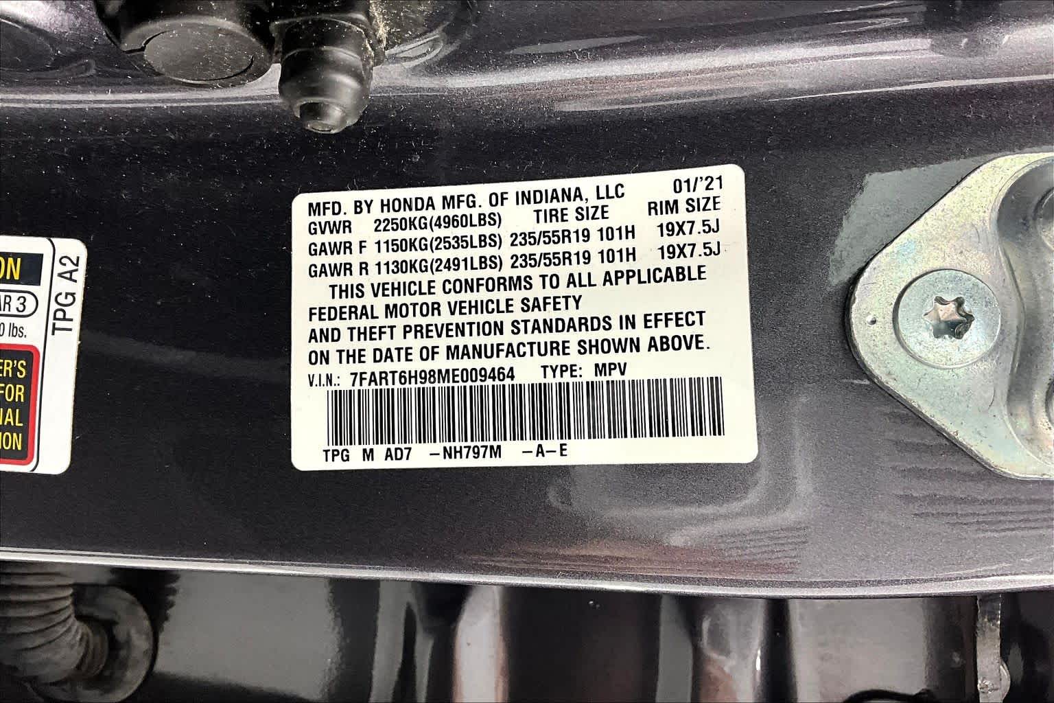 Thumbnail: 2021 Honda CR-V - 27