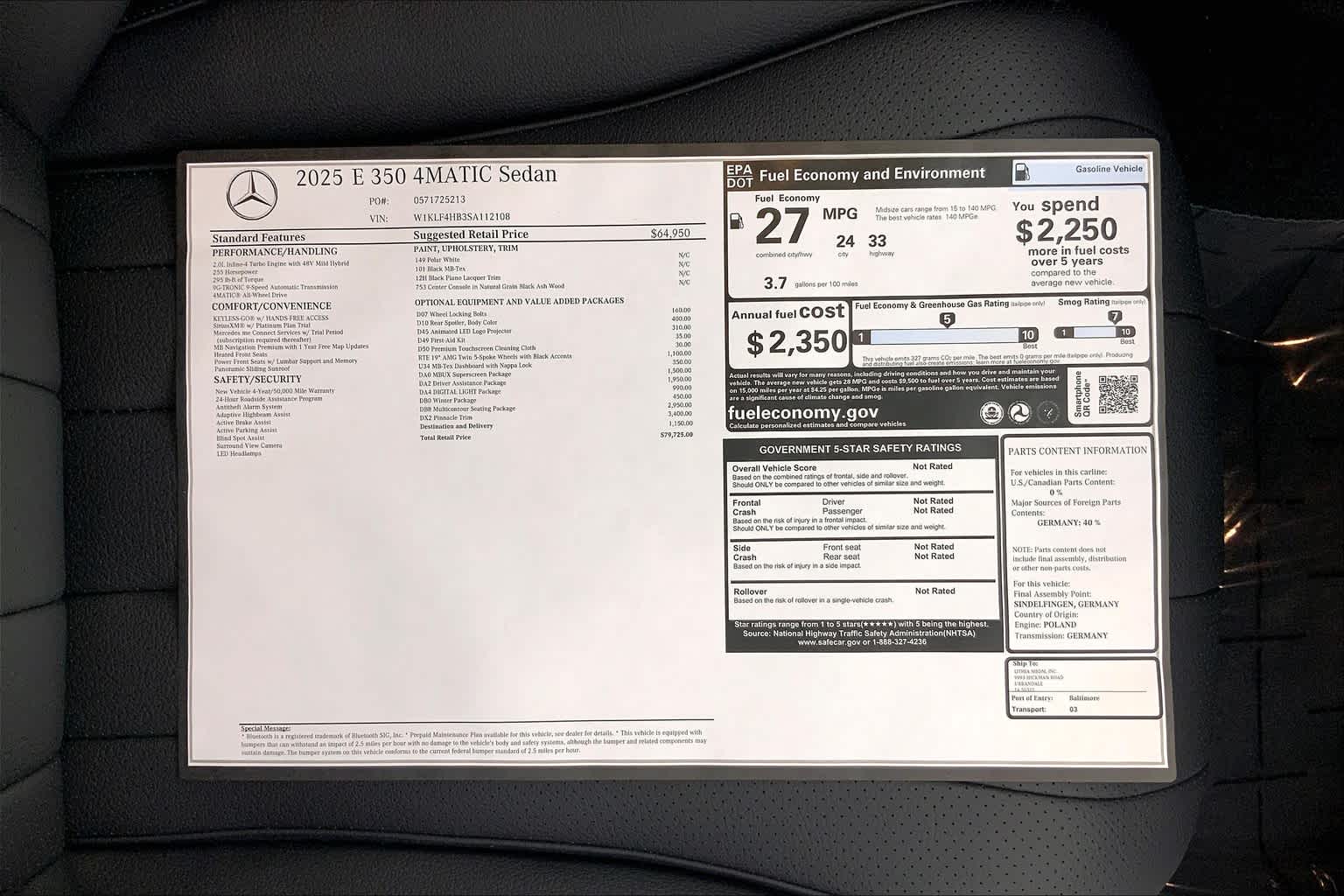 Thumbnail: 2025 Mercedes-Benz E-Class - 26